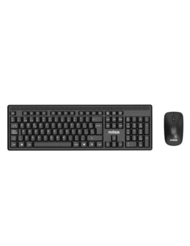Set tastiera e mouse wireless Nilox Tech 2