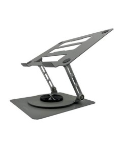 Supporto girevole per laptop e tablet Nilox Tech fino 16'' metallo colore grigio - NXSLR01