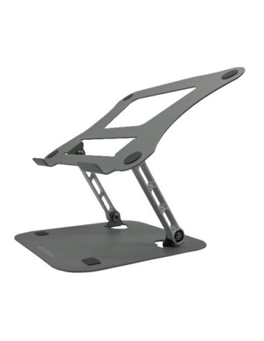 Supporto regolabile per laptop e tablet Nilox Tech fino 16'' metallo colore grigio - NXSLF01