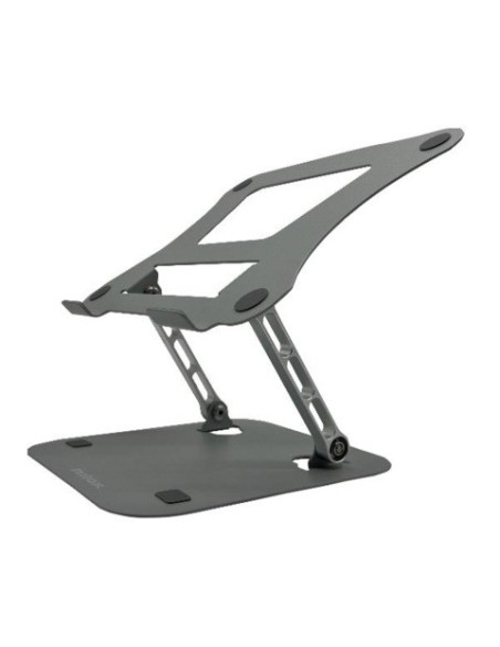 Supporto regolabile per laptop e tablet Nilox Tech fino 16'' metallo colore grigio - NXSLF01