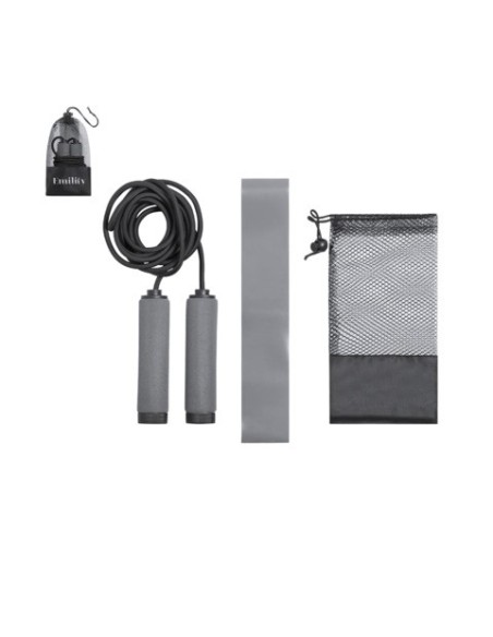 Set Fitness Zhiax grigio/nero - 6790