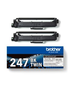Confezione 2 toner Brother TN247BK nero  TN247BKTWIN
