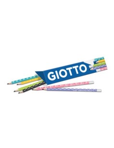 Matita con gommino Giotto Soft Pencil HB in conf. da 12 pezzi - F238400