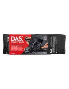 Pasta per modellare DAS in panetto da 400 g Mineral Black - F382400