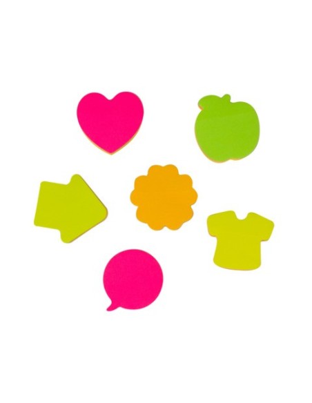 Foglietti riposizionabili Donau Sticky Notes 100 fogli - conf. da 24 blocchetti assortiti - 330501924