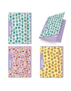 Cartelline tre lembi con elastico Be More Tiny A4 - conf. 6 pezzi assortiti - 0123163