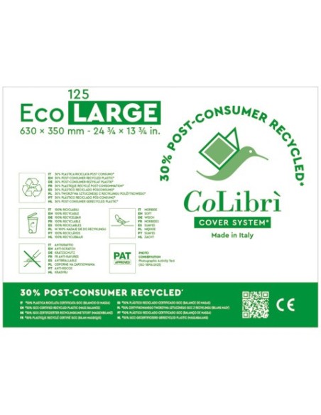 Copertine Colibrì large eco 63x35 cm conf. 125 pz - 63x35 cm - large CO035EL