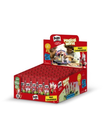 Espositore 72 colle stick Pritt Original 22 g Magical World - 3111609