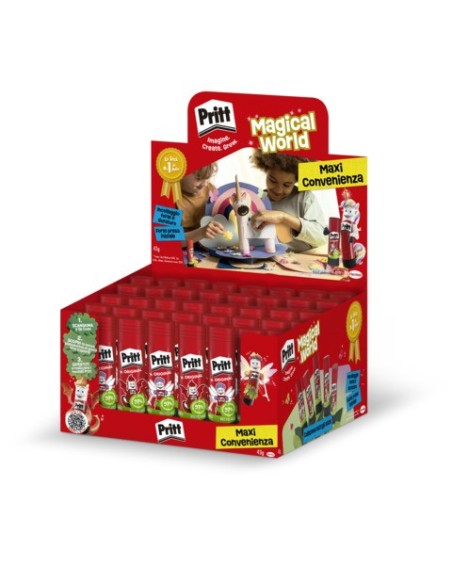 Espositore 40 colle stick Pritt Original 43 g Magical World - 3111622