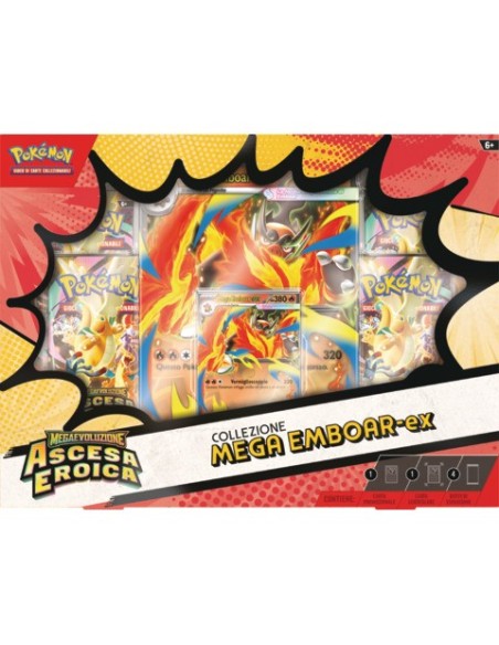 Ex Box Pokémon M2.5 - Mega Emboar-EX