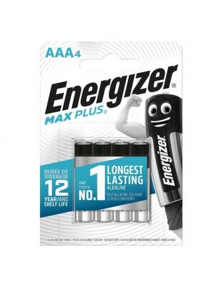 Batterie ENERGIZER Max Plus AAA  conf. da 4 - E301321404