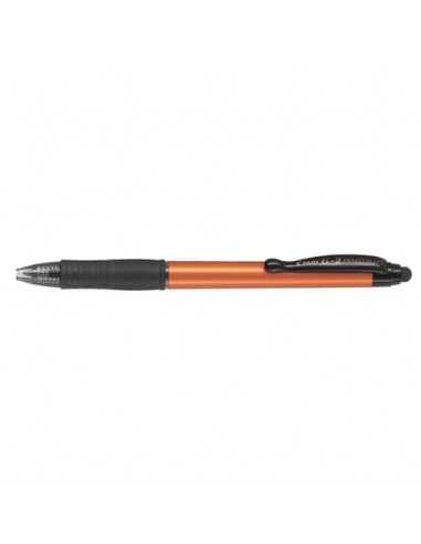 Roller a scatto ricaricabile Pilot Pen Stylus G-2 0,7 mm nero fusto arancio  001388