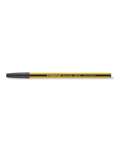 Penna a sfera Staedtler Noris Stick M 1 mm - tratto 0,35 mm nero conf. da  20 - 434 09