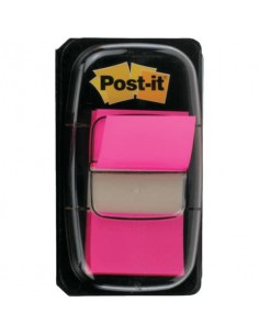 Segnapagina removibili Post-it® Index Medium con dispenser rosa vivace 50 segnapagina - 680-21