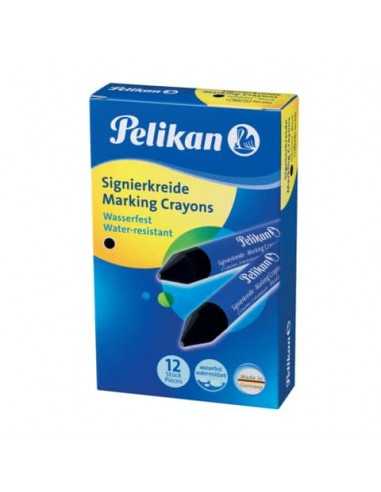 Pastello industriale Pelikan 762 nero  conf. da 12 - 701003