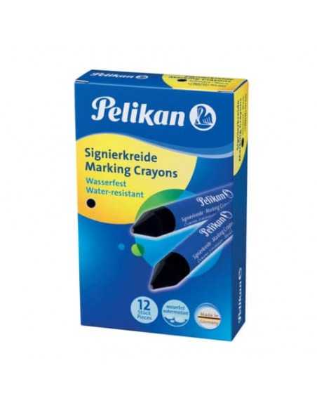 Pastello industriale Pelikan 762 nero  conf. da 12 - 701003