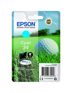 Cartuccia inkjet Pallina da golf 34 Epson ciano C13T34624010