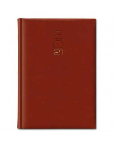 Agenda Giornaliera 2021 A4 Madrid rosso inglese 0512KA-A25