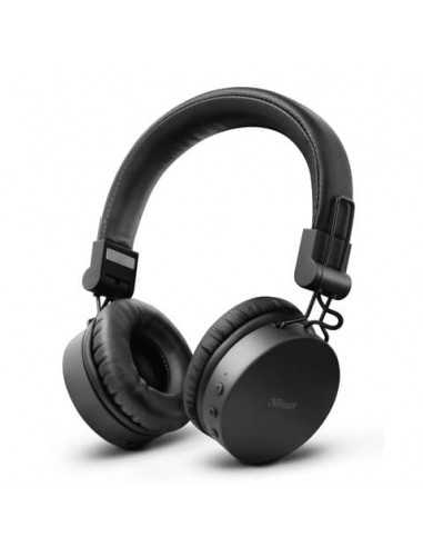 Cuffie in-ear wireless Trust Tones nero - Bluetooth portata 10 m 23551