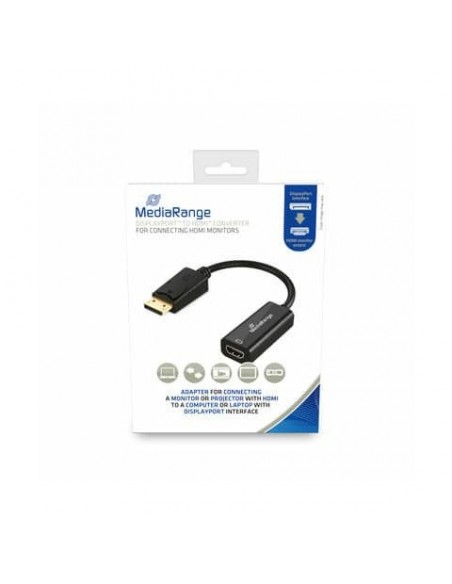 Convertitore da DisplayPort™ a HDMI™ ad alta velocità Media-Range 10 Gbit/s L.15 cm nero - MRCS175