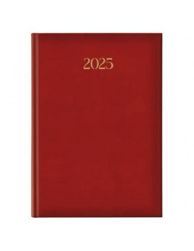 Agenda 2025 prenotazioni ristoranti A4 - copertina rossa 25-059501003C