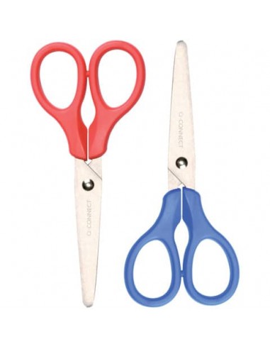 Forbici per bricolage Q-Connect rosso e blu 13