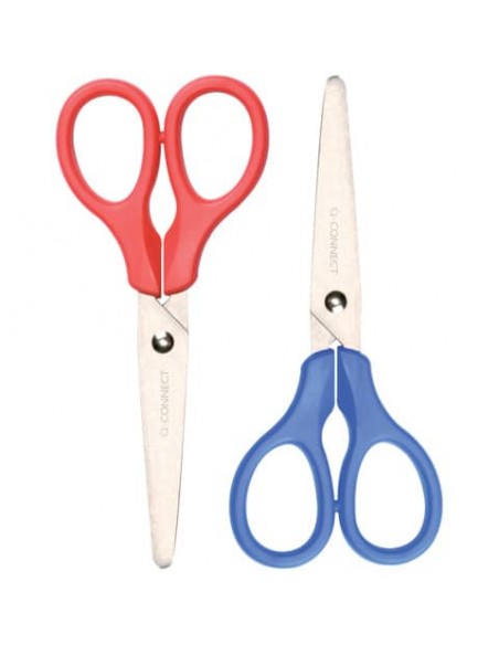 Forbici per bricolage Q-Connect rosso e blu 13