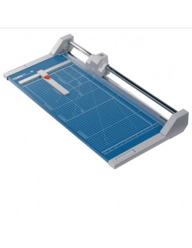 Taglierina a rullo Dahle di terza generazione con pressino automatico luce 510 mm blu R000552