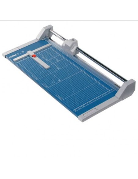 Taglierina a rullo Dahle di terza generazione con pressino automatico luce 510 mm blu R000552