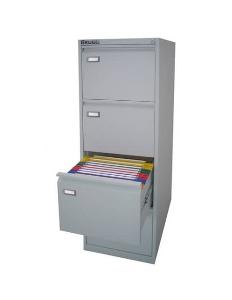 Classificatore per cartelle sospese KUBO - 4 cassetti 46x62x132 cm grigio 4004