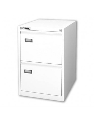 Classificatore per cartelle sospese KUBO 2 cassetti 46x62x70 cm bianco 4302