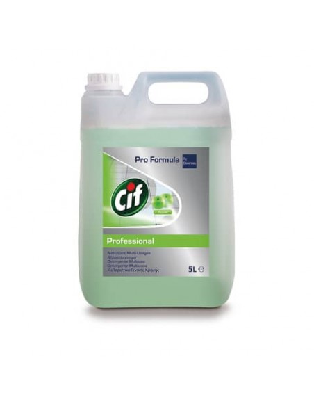 Detergente liquido fragranza mela Cif tanica 5 L - verde 100958290