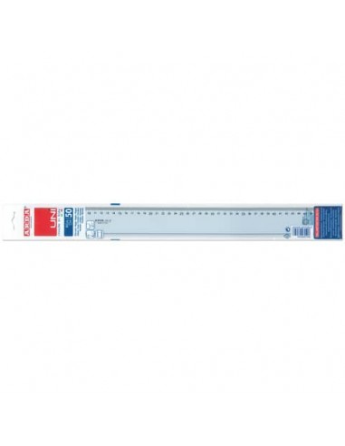 Riga ARDA Uni polistirolo termoresistente fumé ottico trasparente 50cm - 28950SS