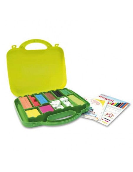 Regoli ARDA 10 misure/10 colori in plastica colorata Conf. 200 pezzi - 121