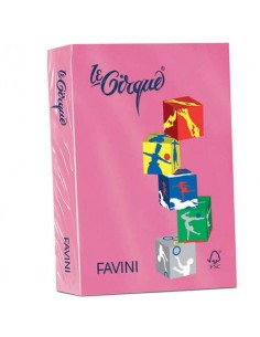 Carta colorata Favini LE CIRQUE 80 g/m² A4 ciclamino astrale 206 risma 500 fogli - A71F504
