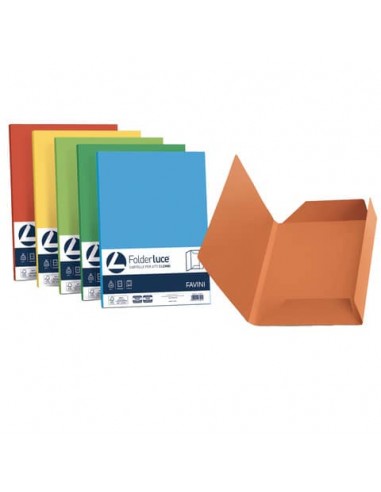 Cartellina 3 lembi Favini FOLDER 3L Luce&Acqua 200 g/m² 24