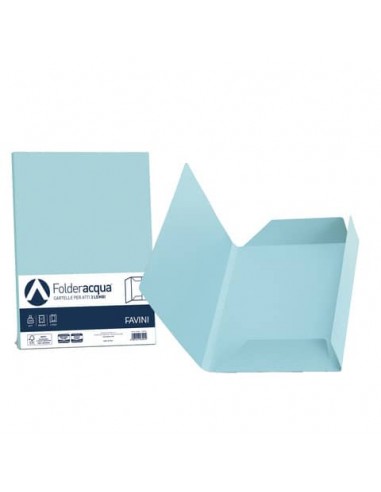 Cartellina 3 lembi Favini FOLDER 3L Luce&Acqua 200 g/m² 24