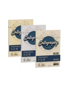 Buste per carta da lettere da stampare Favini Calligraphy Liscio 90 g/m² 12x18cm naturale 06 25buste - A57Q207