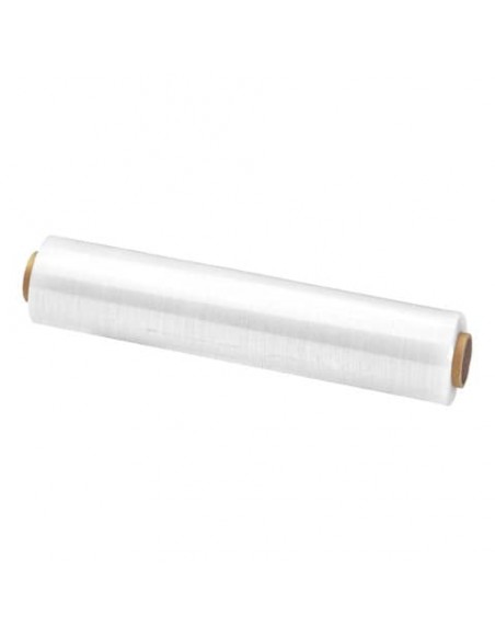 Film estensibile SYROM formato 50 cm x 165 m polietilene bianco 19019