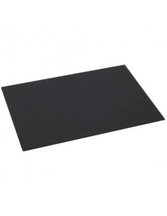 Sottomano Neon Arda in plastica morbida Soft-touch f.to 50x35 cm nero 0113NEO1000