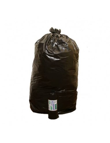 Sacchi immondizia Rolsac Quality in polietilene rigenerato capacità 97 l NERO rotolo da 10 pz. - 10271