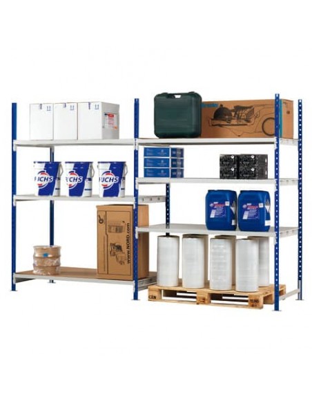 Modulo aggiuntivo per scaffalatura Paperflow RANG'ECO+ regolabile 100x80x200 cm blu - K603181