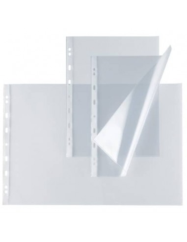 Buste in PP liscio Sei Rota Atla T 100 - medio spessore trasparente 22x30 cm - conf. 50 pezzi - 662214