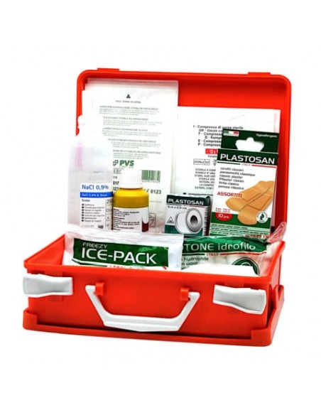 Valigetta Pronto Soccorso PVS arancio 2 persone - Dimensioni 25x19x9 cm cps513