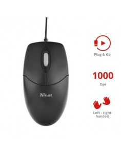 Mouse ottico a 3 tasti Trust Optical TM-101 nero 24271