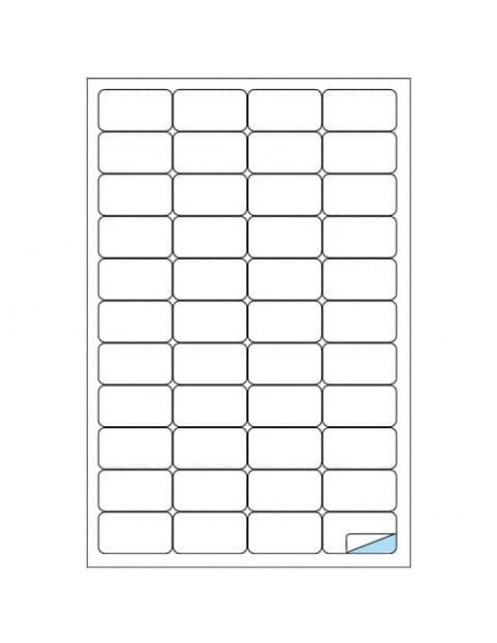 Etichette bianche MARKIN Copiatabu permanenti 47