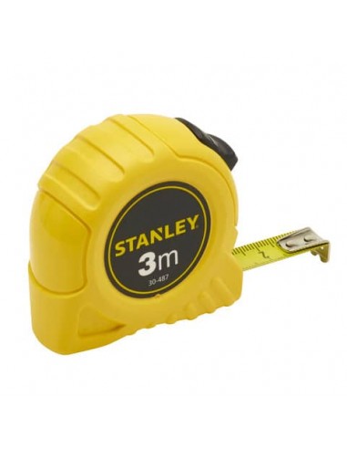 Flessometro STANLEY Tylon 3 m x 13 mm nastro in metallo - gancio per cintura M30487