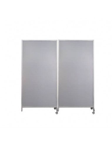 Paravento con magneti Serena Group in policarbonato grigio 80x40x170 cm WAL804017G