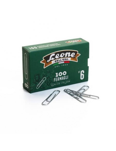 Fermagli Leone in acciaio zincato N. 6 1