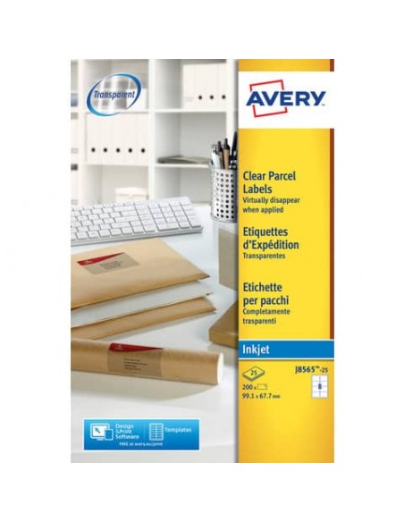 Etichette poliestere trasparenti opache AVERY QuickPEEL™ 99